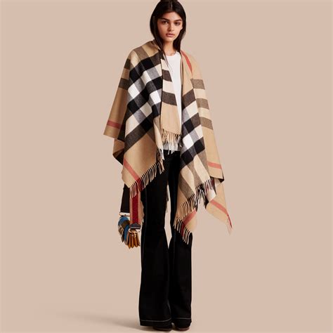 poncho femme burberry|Burberry inspired poncho.